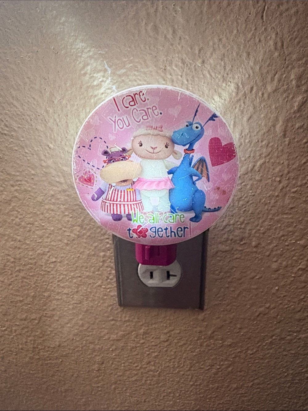 Doc McStuffins Night Light Plug-In